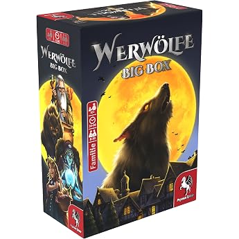 Werewolves Big Box 13 cm x 6.5 cm x 18.5 cm Black