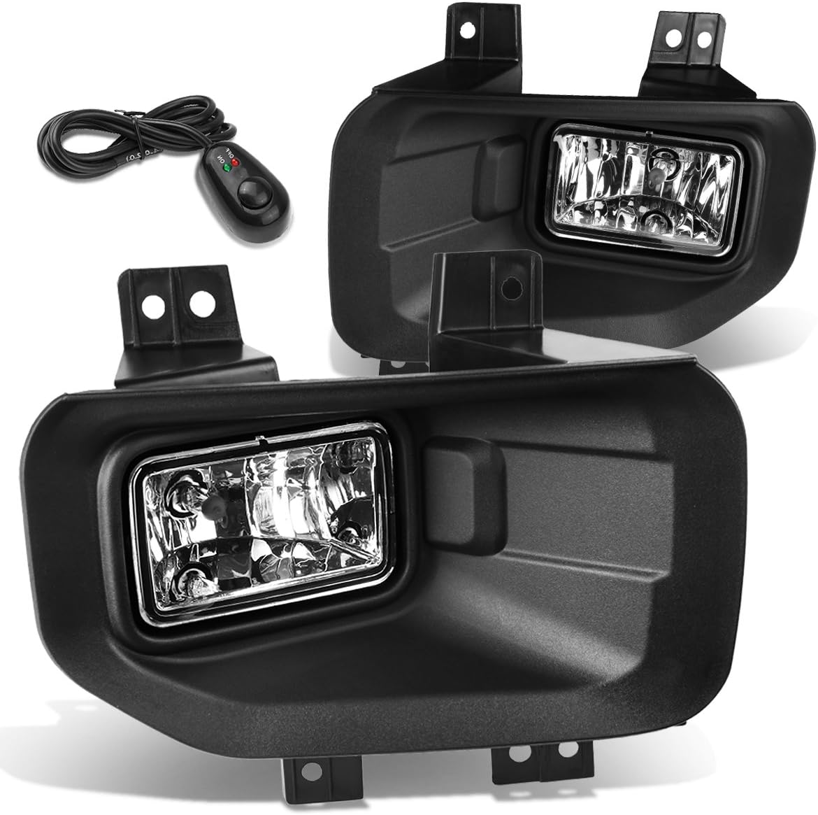 DNA Motoring FL-ZTL-810-CH Fog Light Assembly (Driver & Passenger Side)