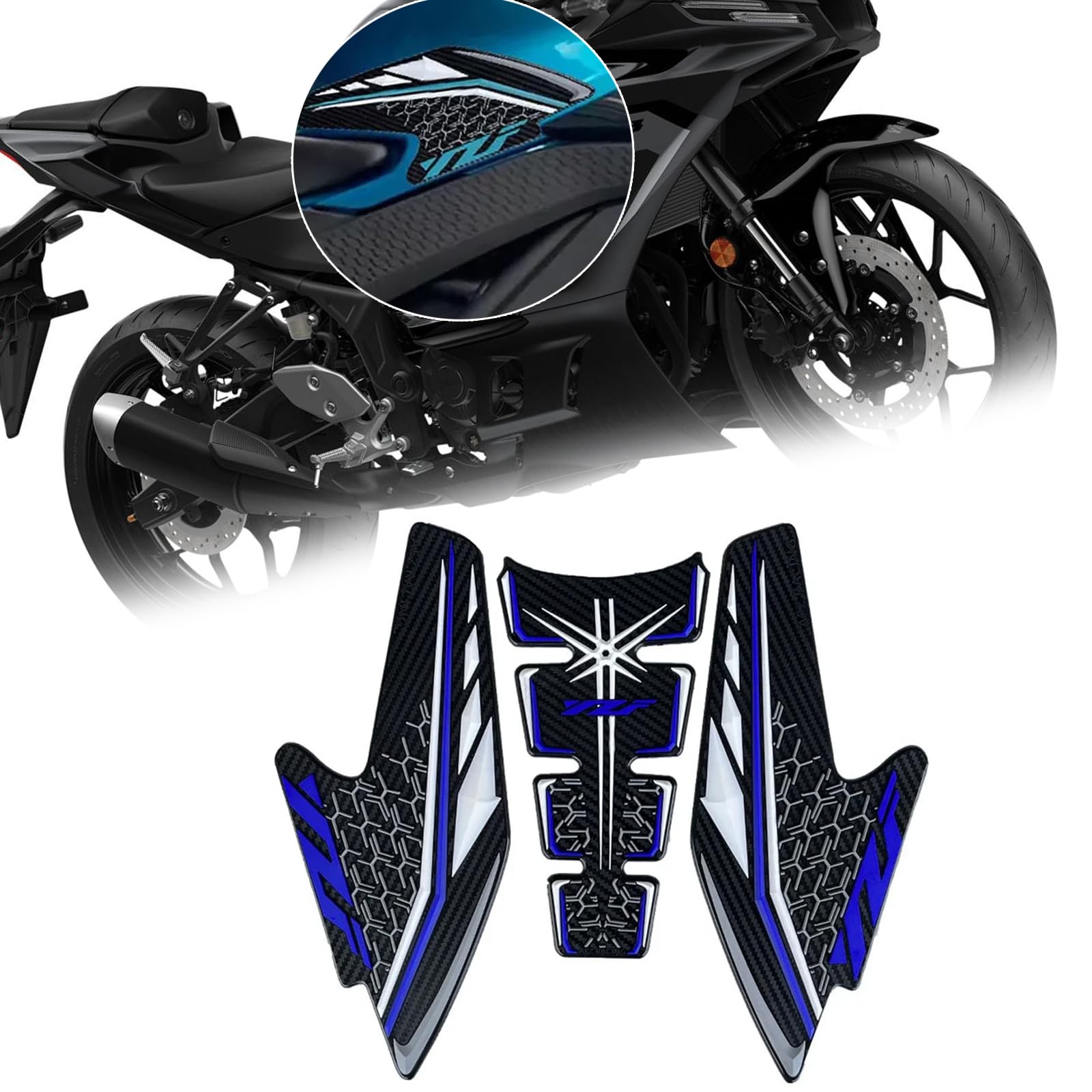 Amazon.co.jp: For YZF R3 ZF-R3 YZF R25 YZF-R25 2024 2025