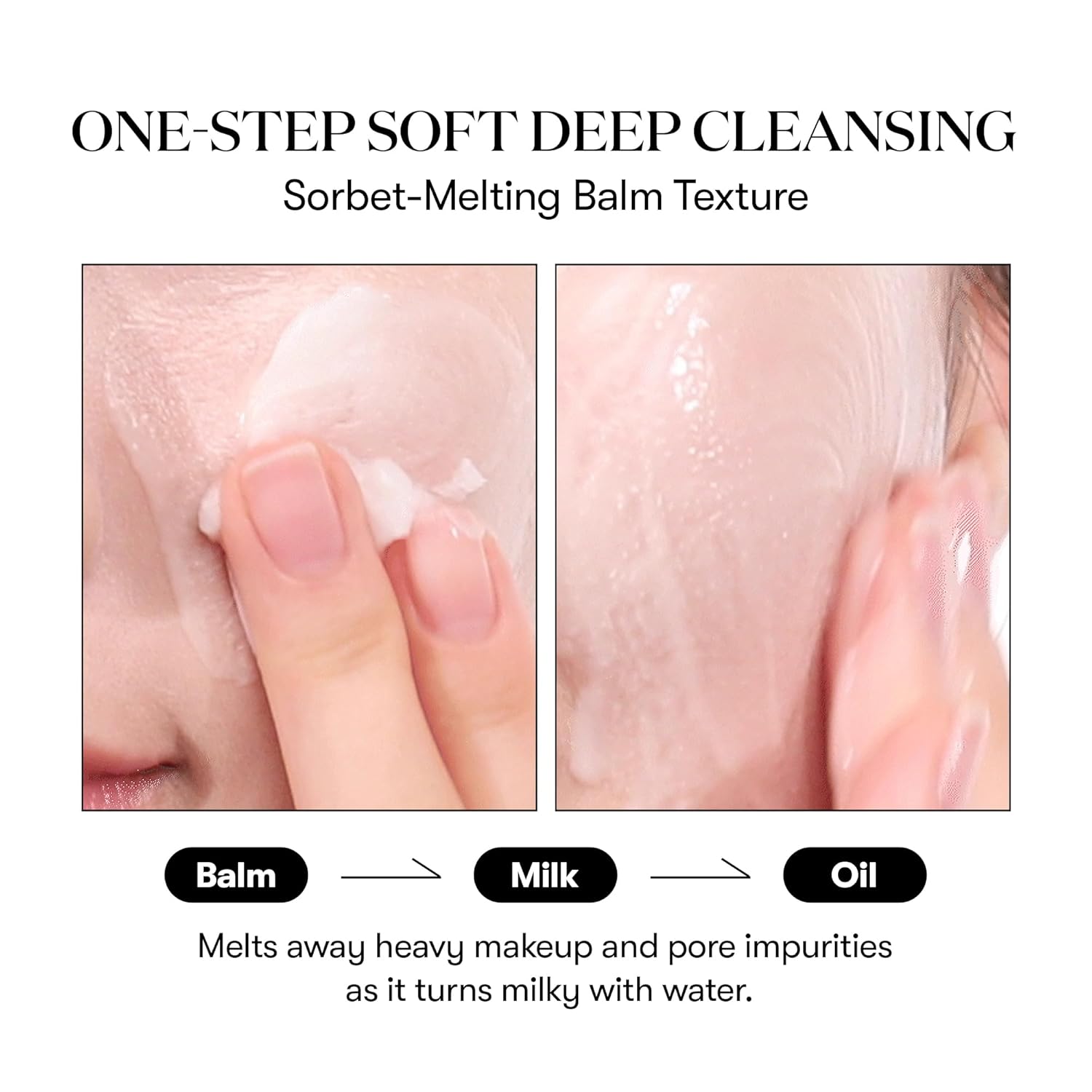 VT COSMETICS PDRN Grinding Cleansing Balm, Makeup Remover, Vegan PDRN, Gentle Exfoliator, Hydrating & Nourishing, Korean Skincare 1.69 fl oz / 50 ml - Image 5