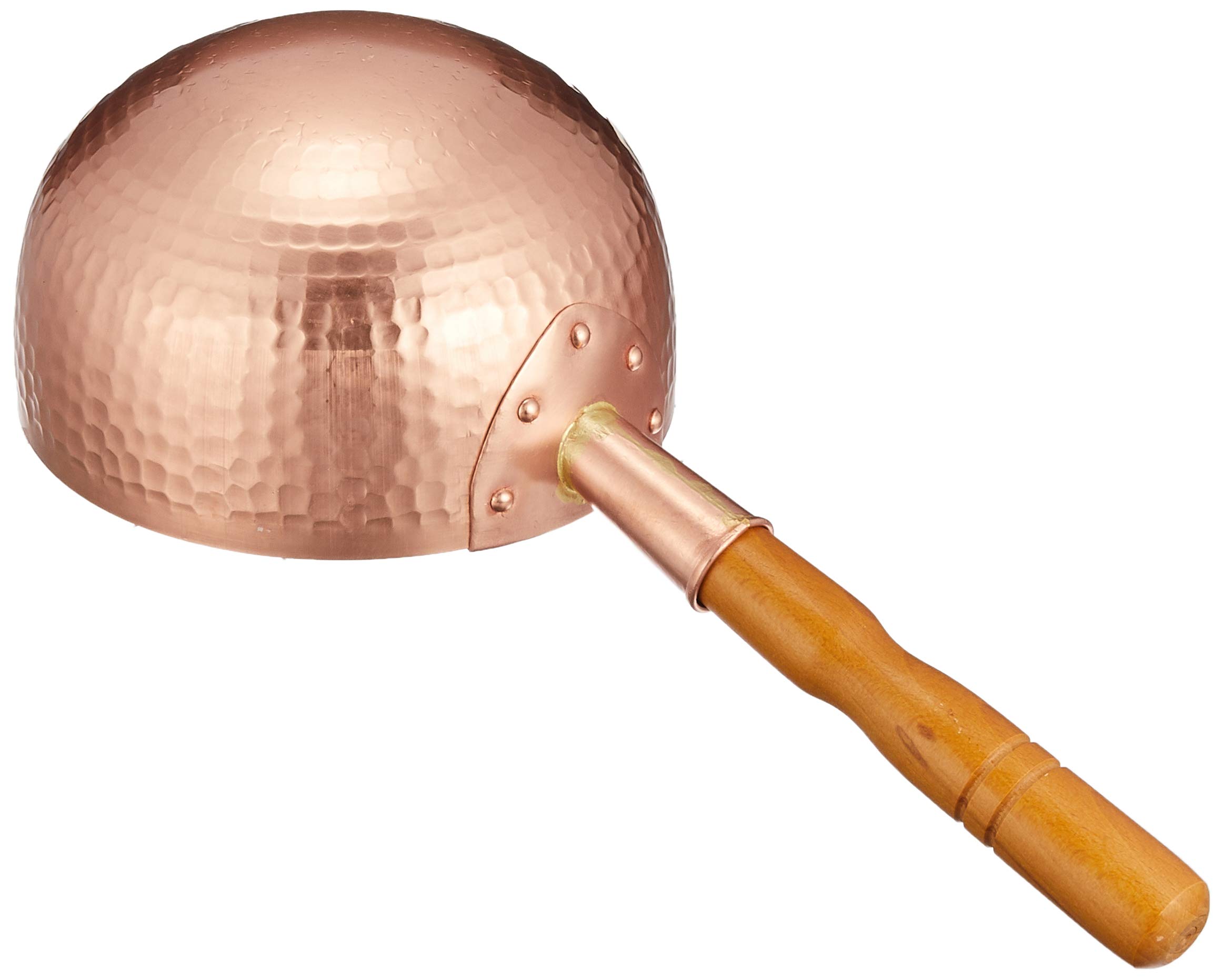 Amazon｜丸新銅器 坊主鍋 純銅 18cm 内側錫引き無｜石焼鍋 オンライン通販