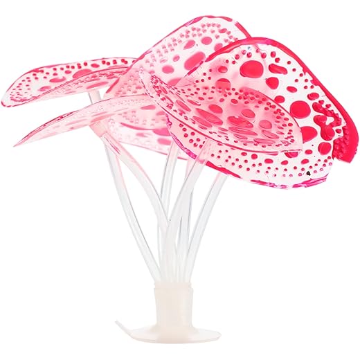 VOCOSTE Soft Silicone Coral Decoration Pink
