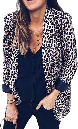 Animal print blazer uk Outlet