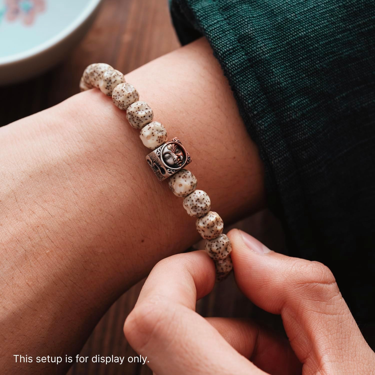COPPERTIST.WU Animal Taoist Buddha Beads for Bracelet, Handmade Jewelry Gift for Men Women