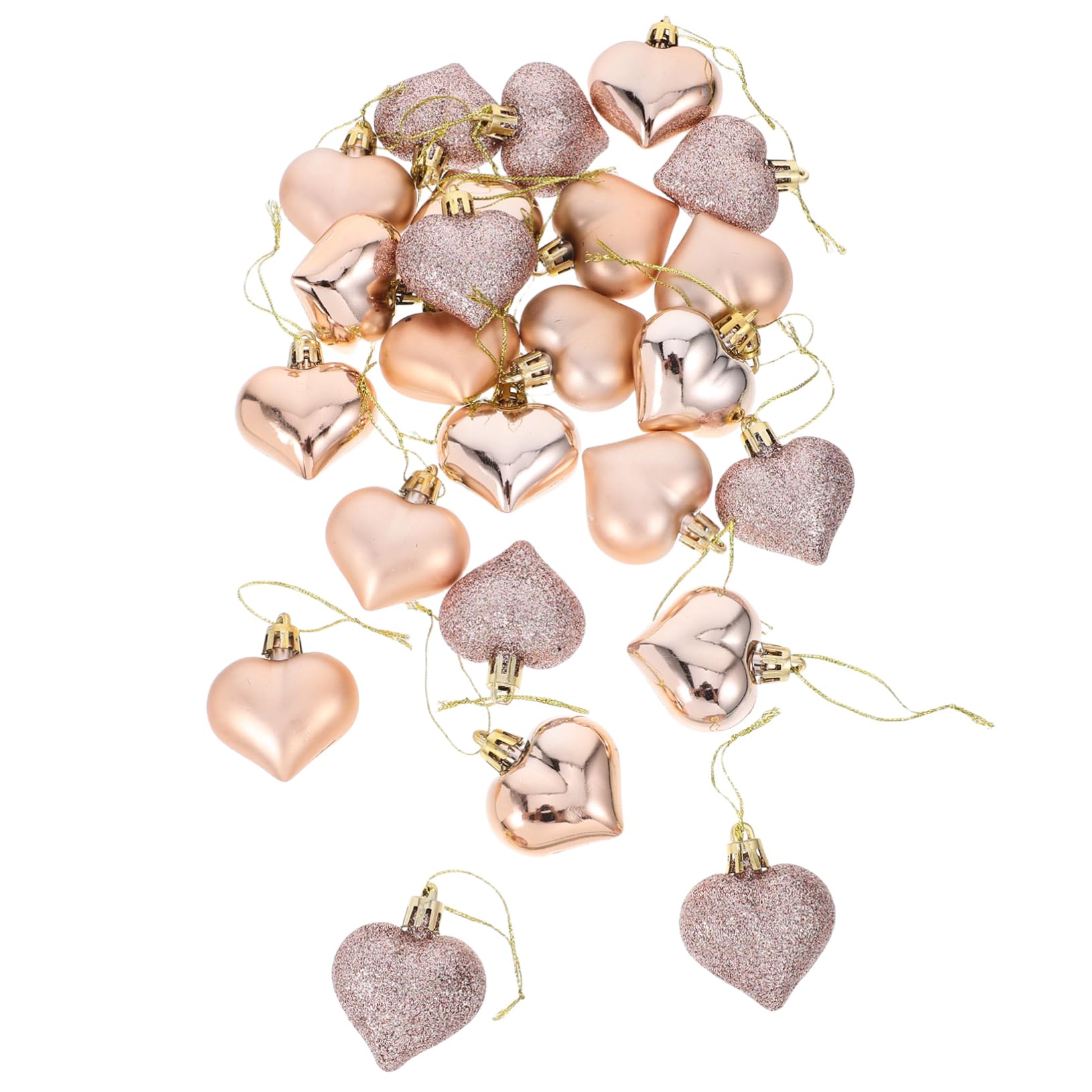 Alipis 5 Sätze Valentinstag Dekoration Wandbehänge Weihnachts Mittelstücke Weihnachtsschmuck Weihnachtsbaum Weihnachtsdekoration Weihnachtsschmuck Valentinstag Kugeln Stück * 5