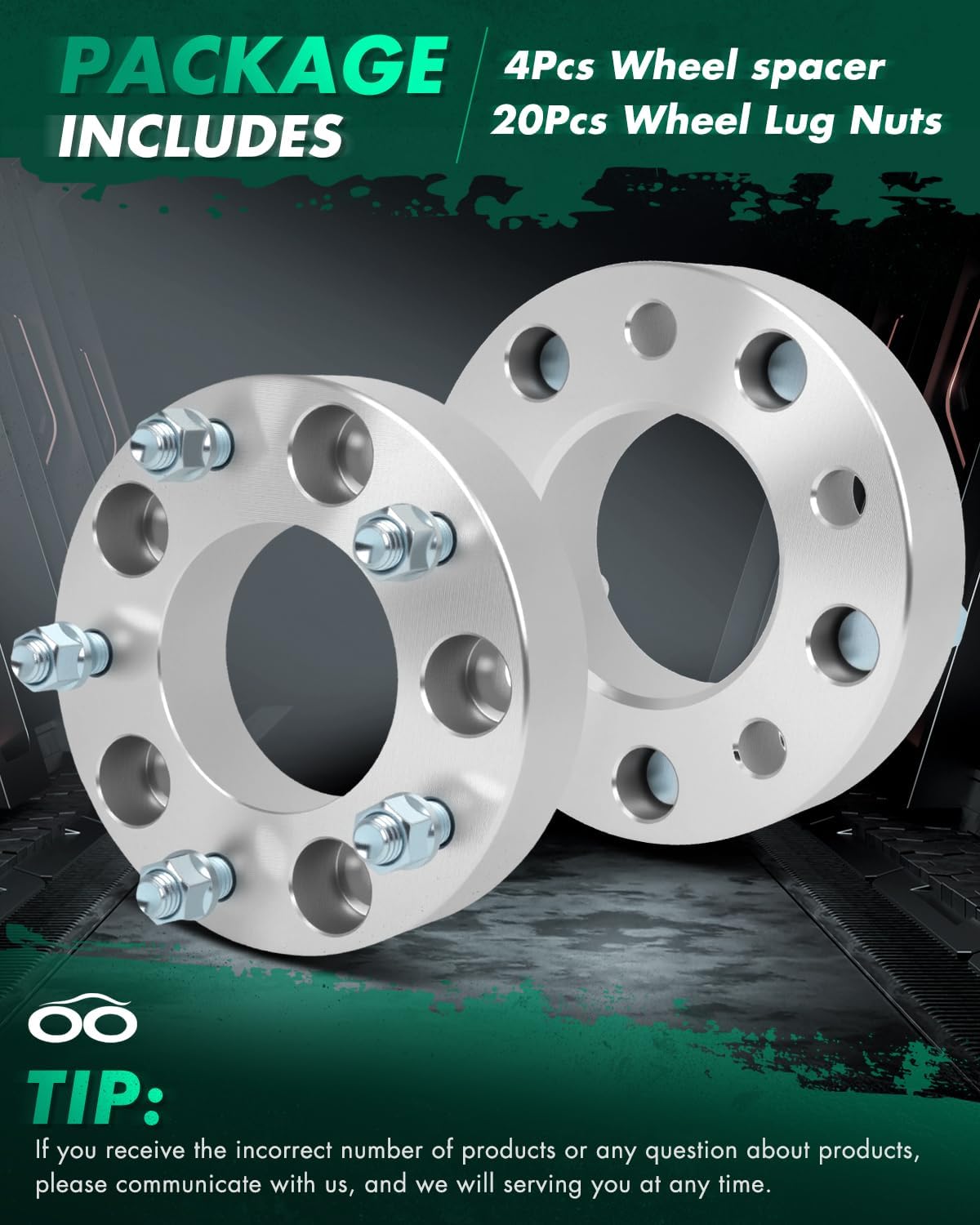 SCITOO 4Pcs 5x135 to 5x5.5 Wheel Adapters 1.5 inch Bore 87.1mm Studs 14x2 5 Lug Wheel Spacers No Hubcentric Fit for Ford for F-150 Heritage 2004-2004,for Ford for F-150 2000-2003