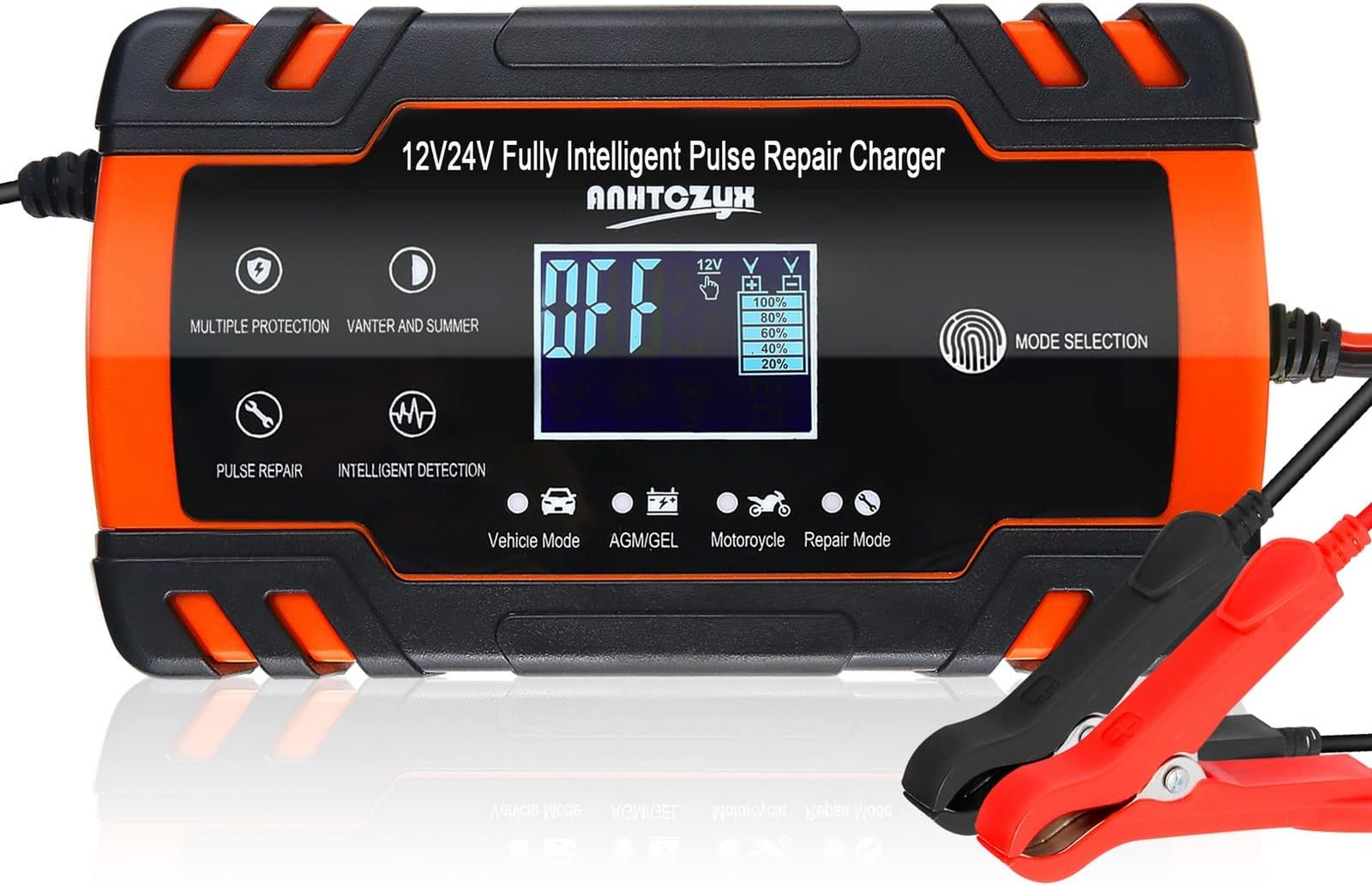 5 Amp Car Battery Charger Automotive Battery Maintainer 6V/12V Trickle Charger with