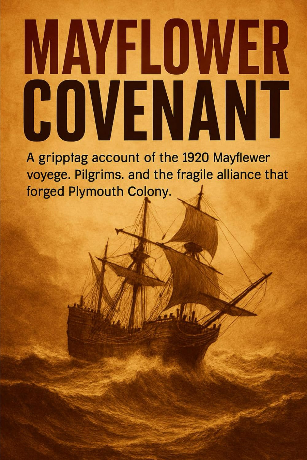 Mayflower Covenant: A gripping account of the 1620 Mayflower voyage, Pilgrims, and the fragile alliance that forged Plymouth Colony.