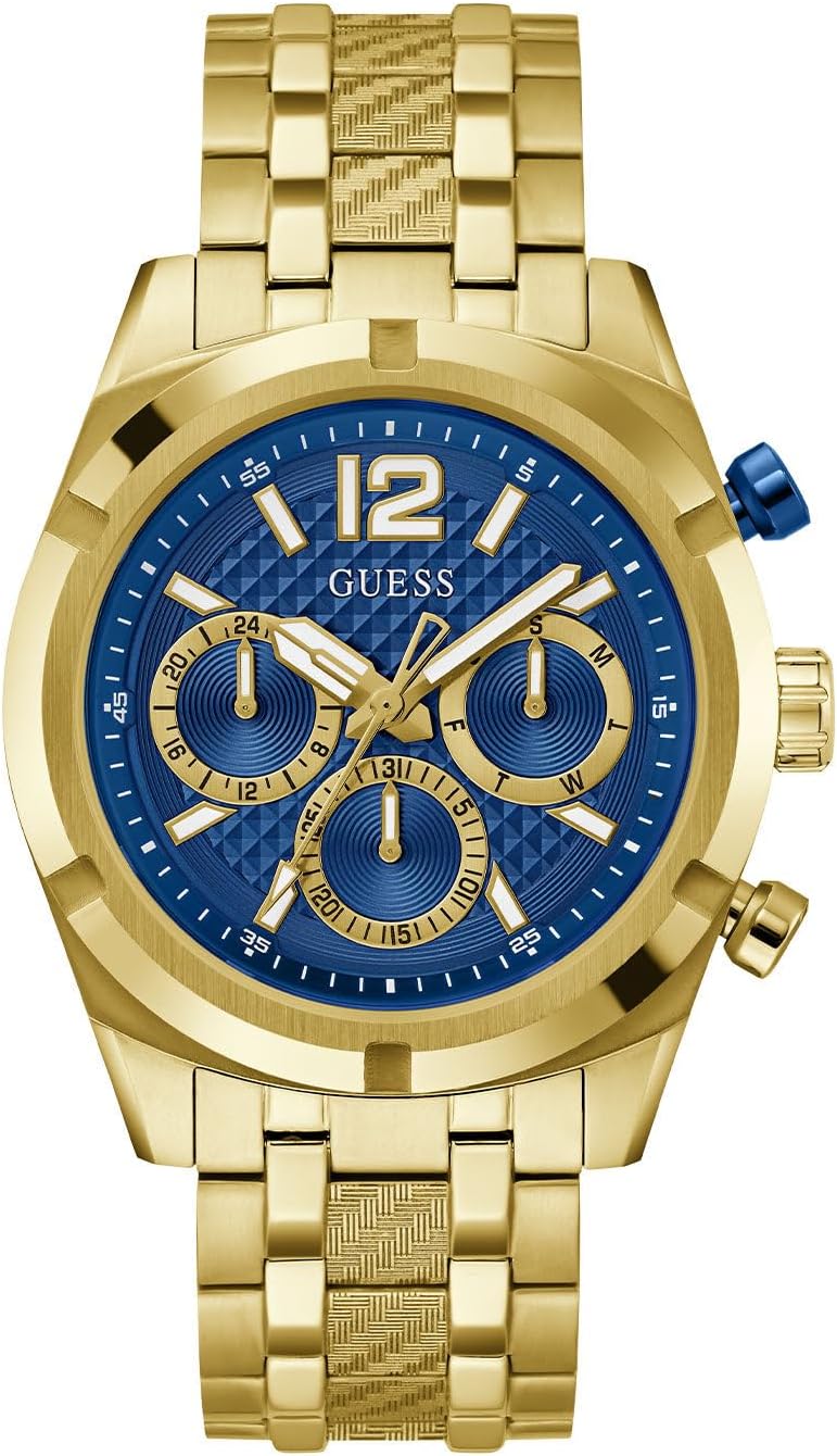 GUESS Gold-Tone Chronograph Watch