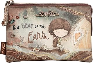 Anekke Monedero 3 Compartimentos Pequeño Core - Diseño Funcional - Medidas: 15/10/4 Cm - Accesorios Y Complementos Mujer