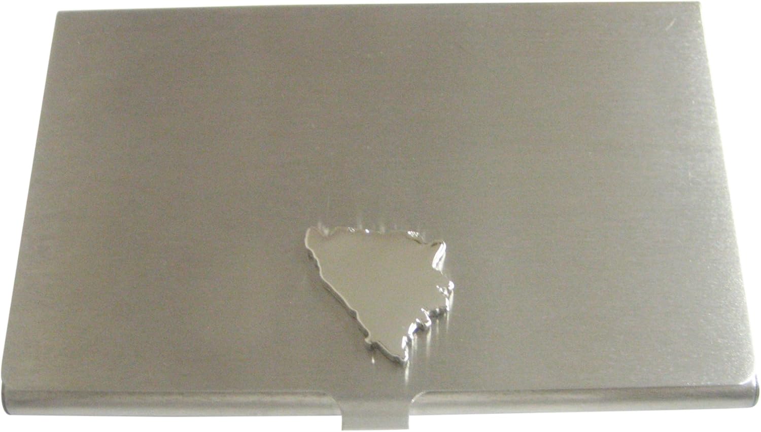 Kiola Designs Bosnia Map Shape Pendant Business Card Holder