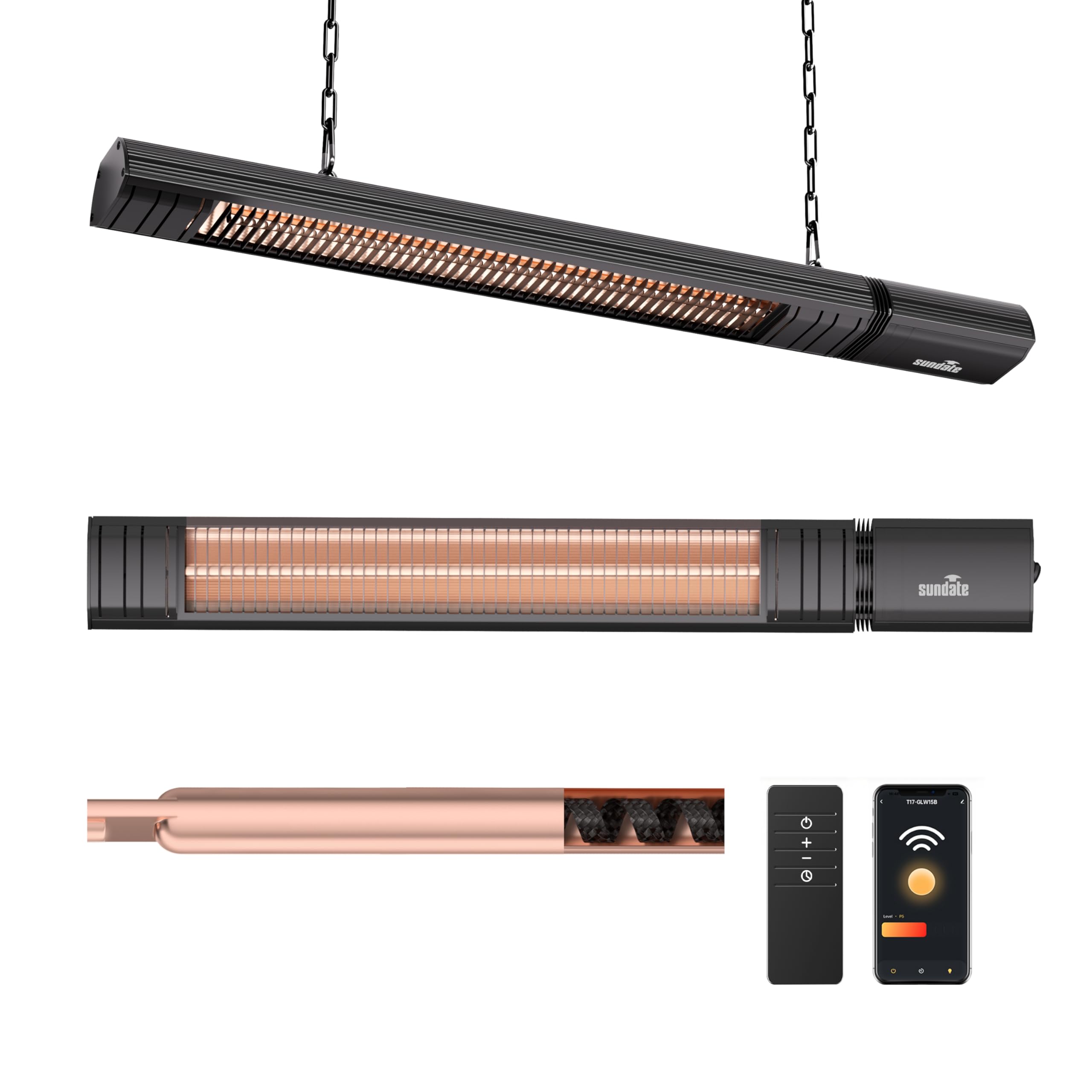 Sundate WiFi Infrared Heater 1500W
