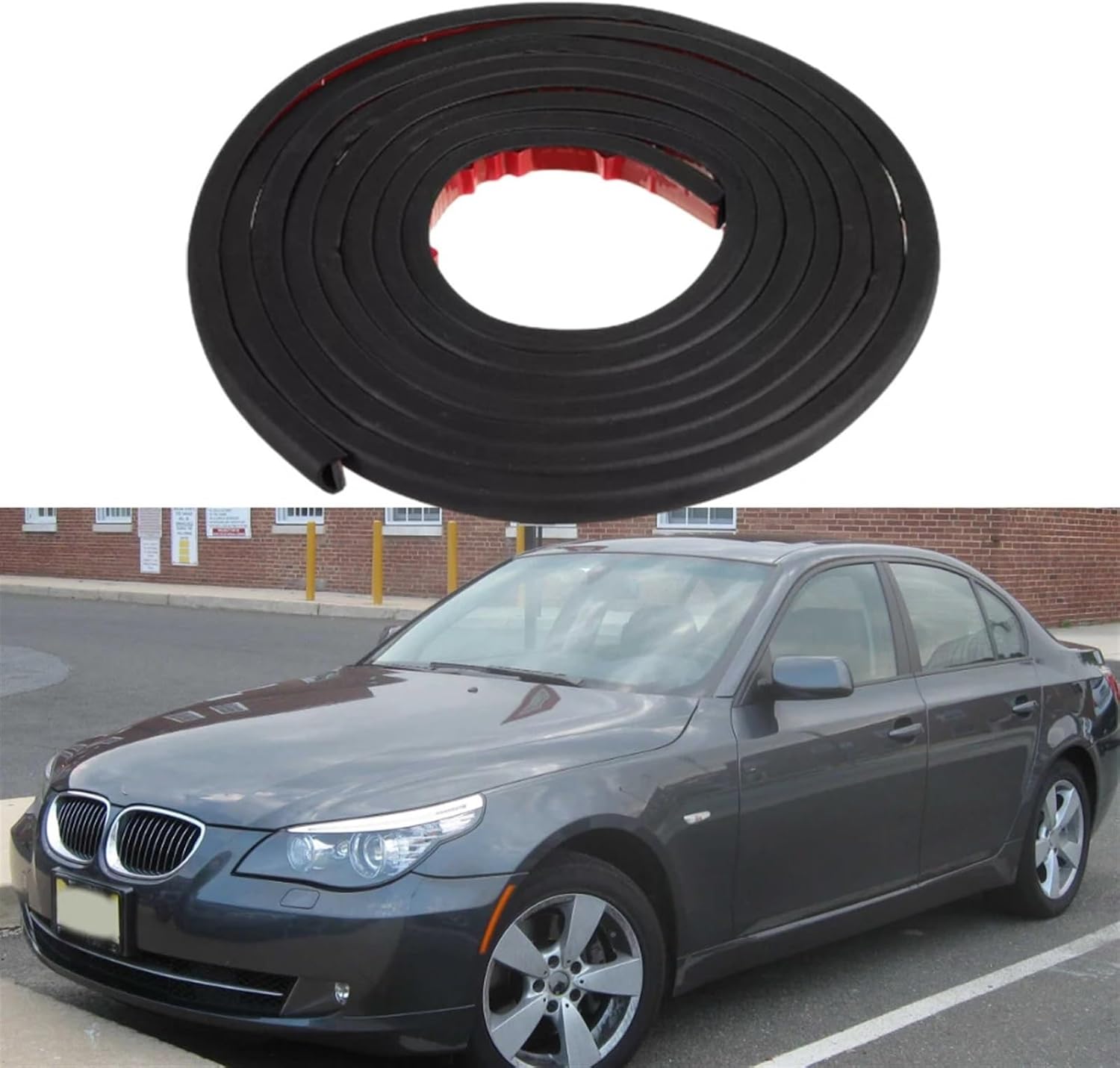 Suitable for E38 E39 E60 E65 E66 E71 X6 F01 3.2M Car Sunroof Waterproof Seal Strip Sunroof Seal Protector Sticker 54137117551