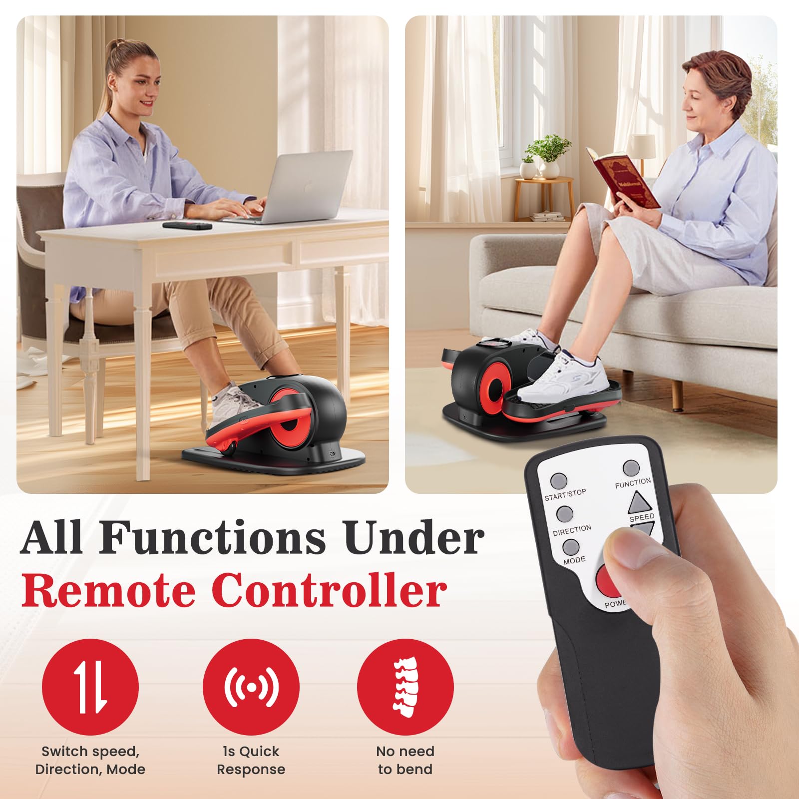 Amazon.co.jp: ミニ フィットネスバイク- ARTHOOT 電動式 デスク Amazon.co.jp: ミニ フィットネスバイク- ARTHOOT 電動式 デスク