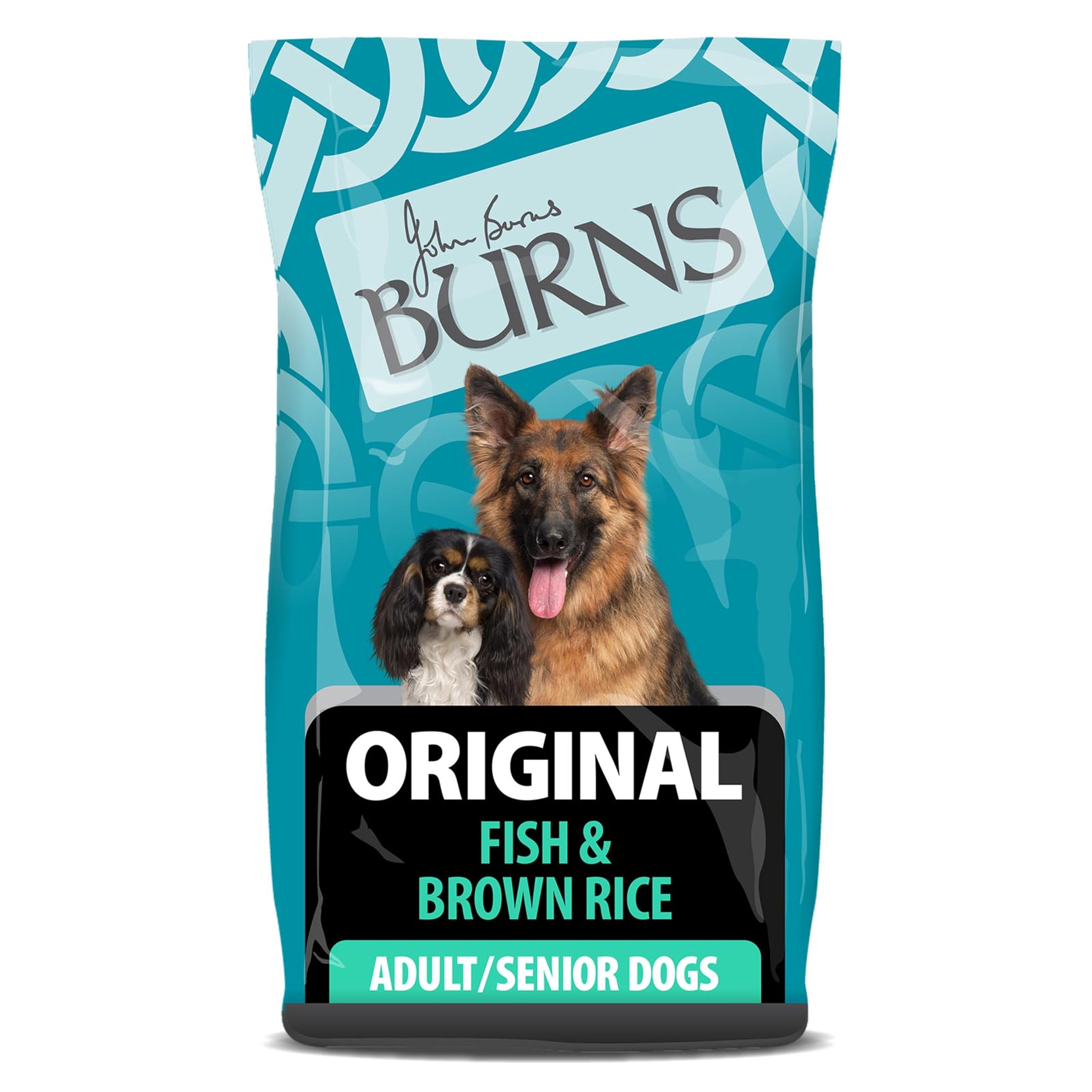 Burns Pet Nutrition Hypoallergenic Complete Dry Dog Food Adult and Senior Dog Original Fish and Brown Rice 2 kg