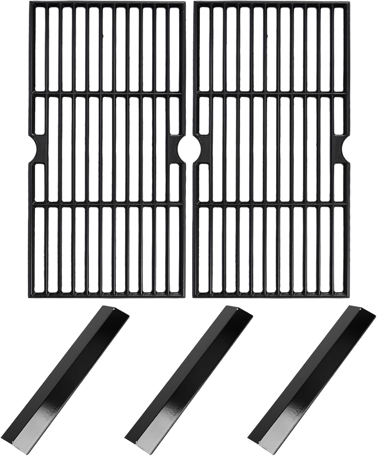 Hisencn Grill Parts for Oklahoma Joe's Longhorn Combo Grill 3-Burner 15202029 16202046 14201767 18202083 12201767 20209029, Oklahoma Joe Grill Grates, Heat Plate Flame Tamer