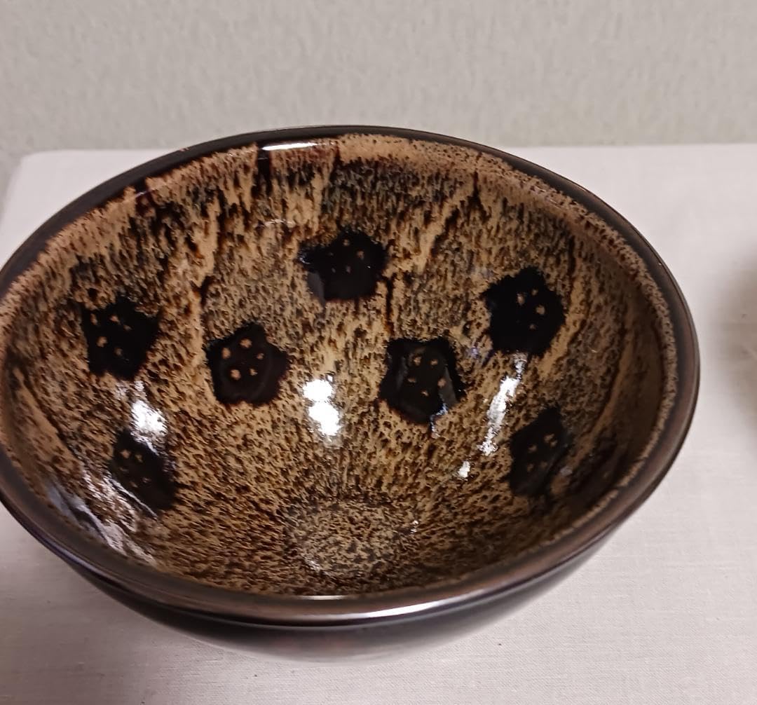 S225 茶箱用三点セット 『高野昭阿弥造』『黄交趾』『花丸文