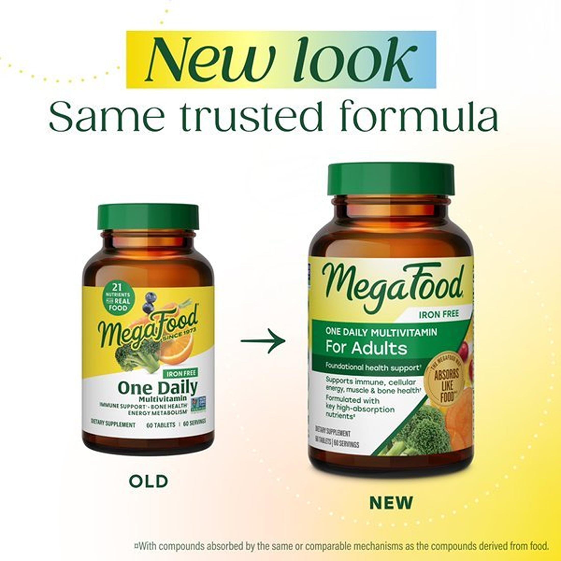 MegaFood One Daily Iron Free Multivitamin for Adults, 60 Tablets — Amazon image 2