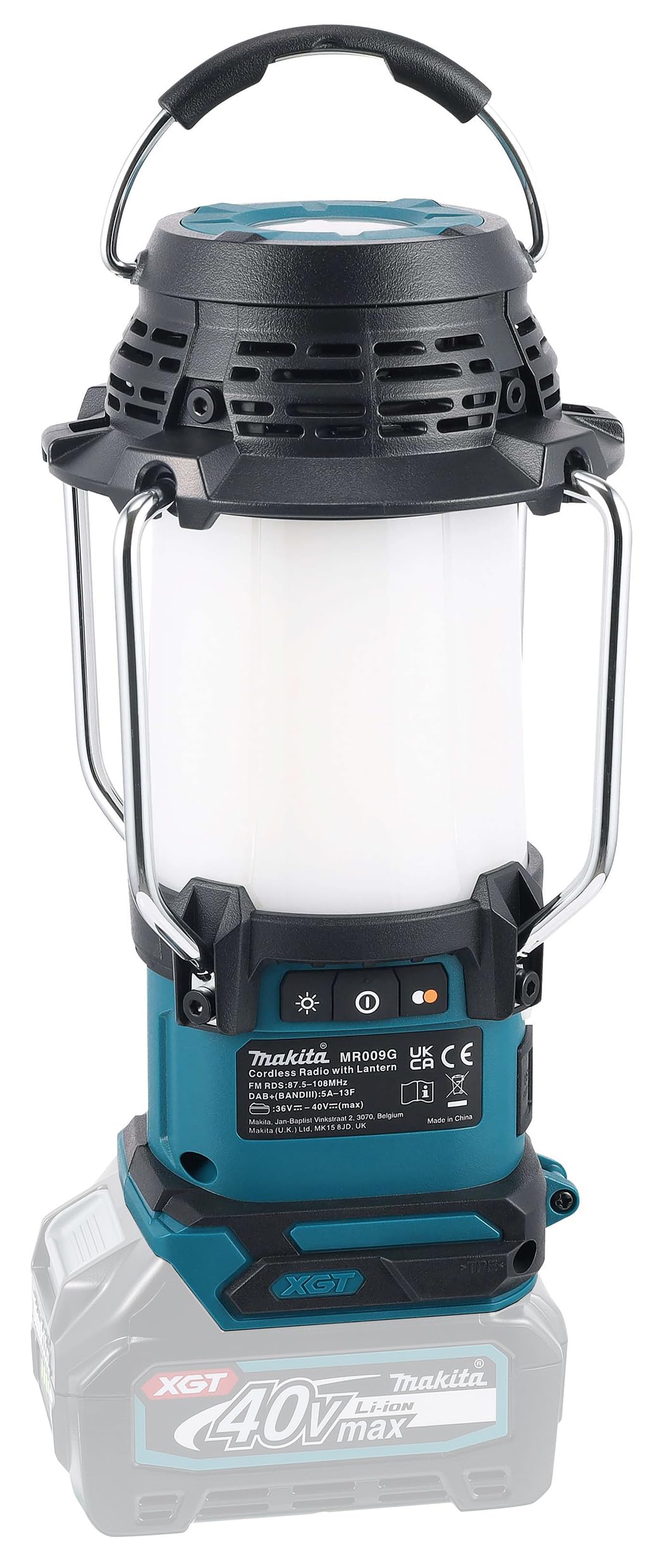 Makita MR009GZ 40V Max XGT Radio Lanterna