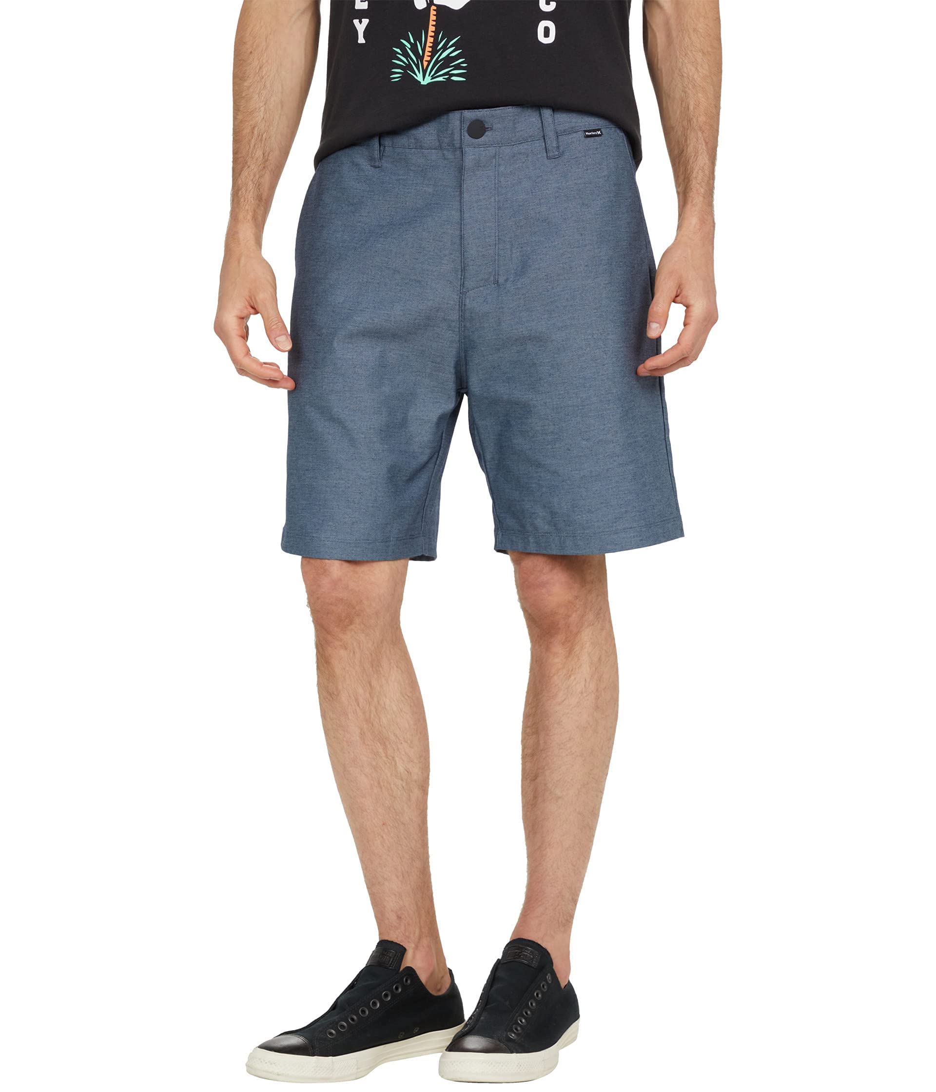 Bermuda Hurley H2O-Dri Masculina - Tecido Absorvente De Suor 53cm