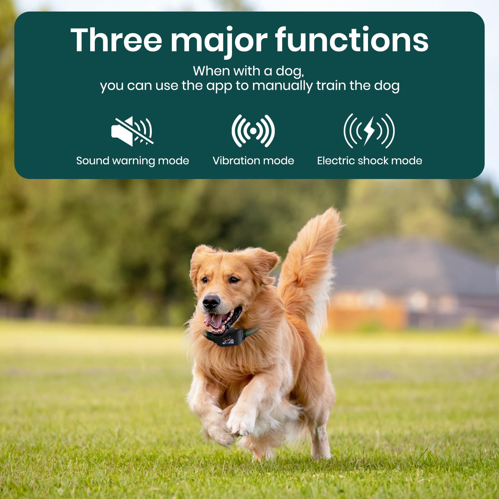 GPS Dog Electronic Fence, Wireless Training Collar- No Subscription Required, Customizable Boundaries via App 3280 FT, IPX7 Waterproof Rechargeable Collar, Smart Training Fence, Automatic Sleep/Wake - image 6