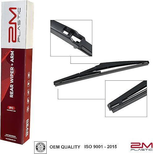 Miniatura 6 de Limpiaparabrisas delantero y trasero para Chevy CRUZE HATCH de 28 pulgadas, 24 pulgadas, 10 pulgadas, 2017-2019, calidad de fabricante original del