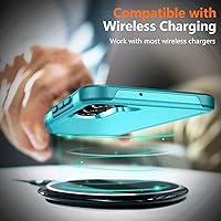 Vista 6 de SPIDERCASE Funda para Samsung Galaxy S23 protección contra caídas de grado militar de 10 pies paquete de 2 protector de pantalla de vidrio templado