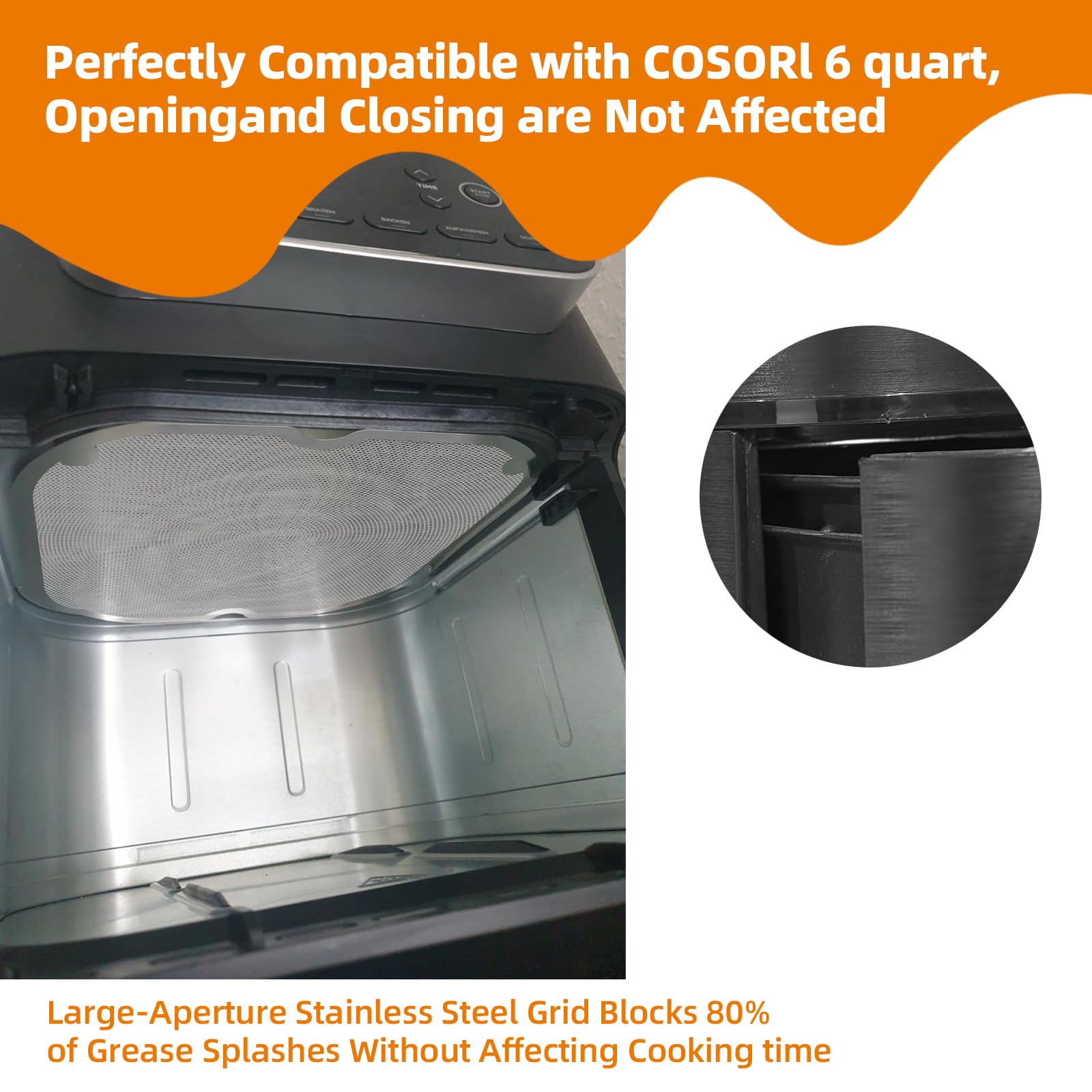 2x Protection Anti-éclaboussures , Protection Anti-éclaboussu