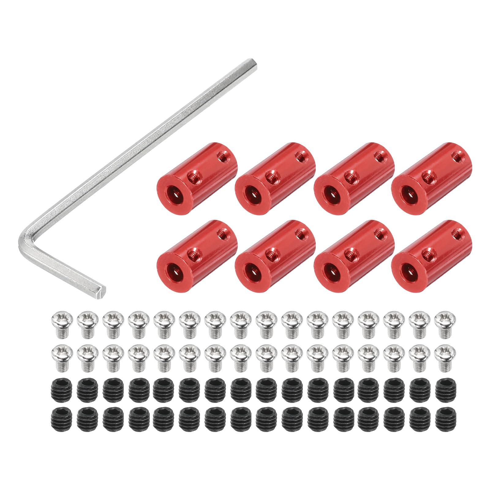 Accouplement rigide 6mm pour corriger le jeu d'axe sur imprimante 3D - 6