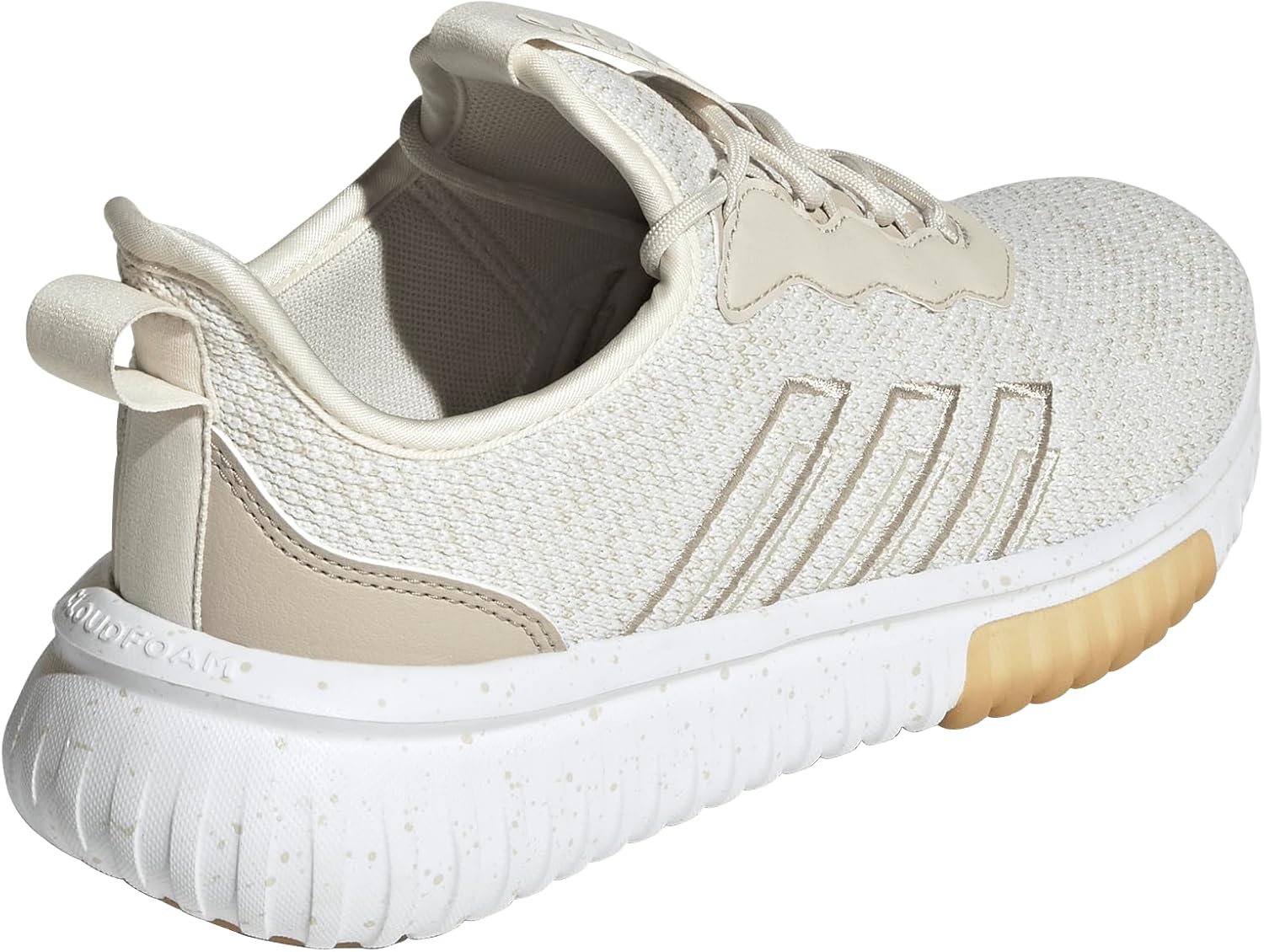 adidas Womens Kaptir Flow 2.0 Lace Up Sneakers Shoes Casual - Black - Image 3