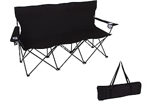 Triple Style Tri Camp Chair: Perfect for Outdoor Adventures (3-Person)