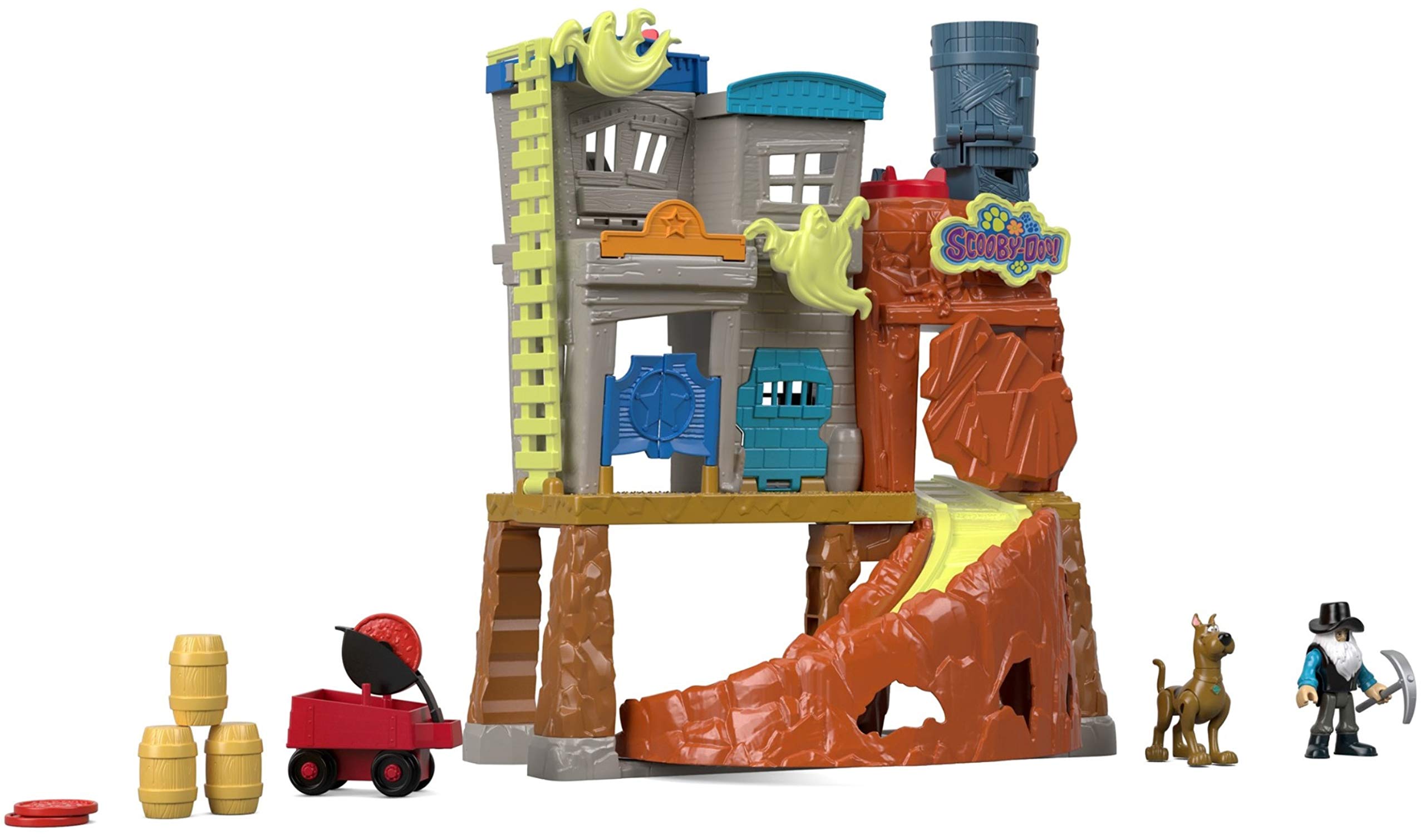Fisher Price Imaginext Scooby Doo Haunted Ghost Town Desertcart