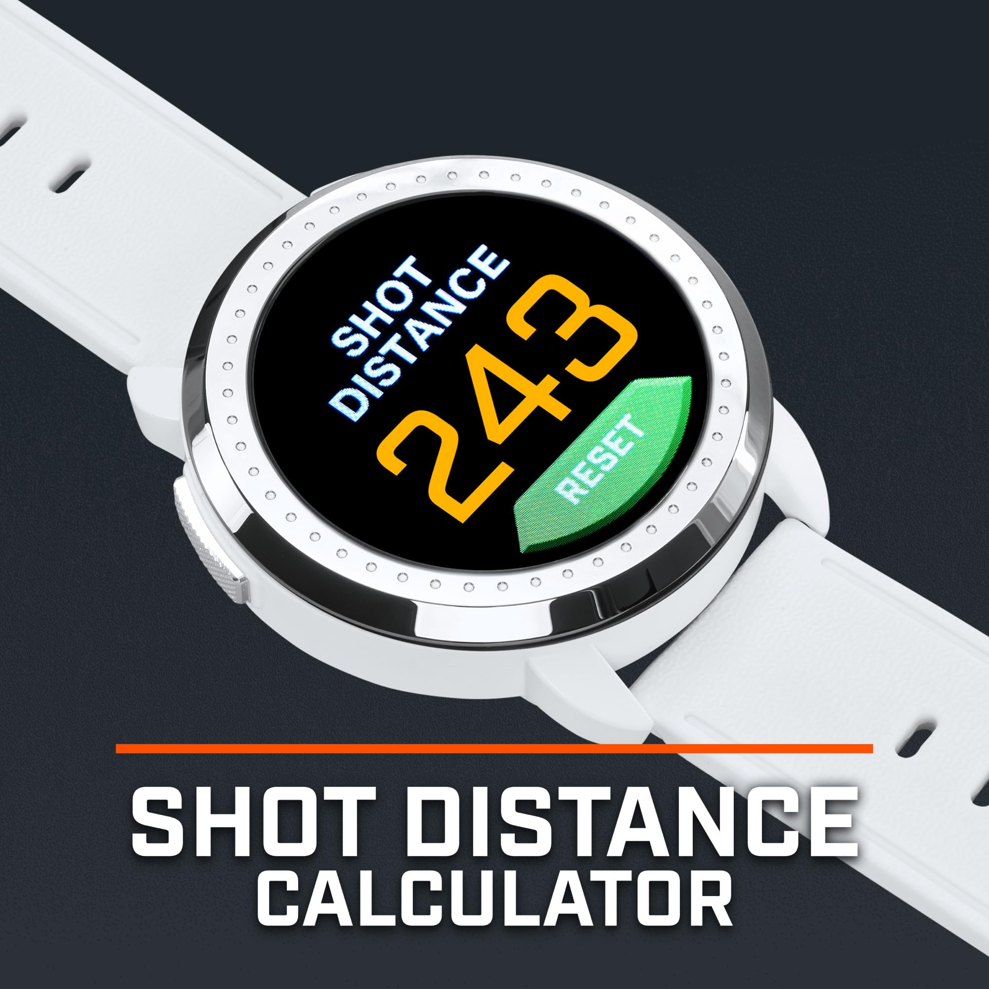 Bushnell Ion Elite Uhr, weiß, Einheitsgröße