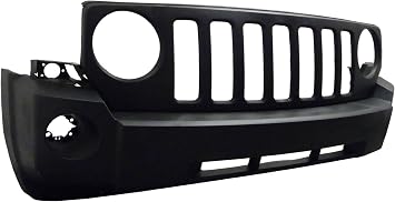 Sherman Replacement Part Compatible with Jeep Patriot Front Bumper Cover Partslink Number CH1000893