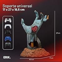 Vista 3 de Grupo Erik Gaming Controller Holder One More Life Controller Holder Figure Headphone Stand & Controller Gaming Accessories for Desk Gamer Gifts
