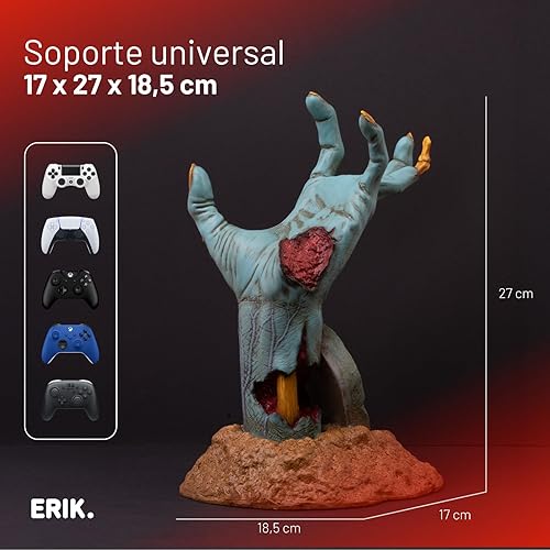 Miniatura 3 de Grupo Erik Gaming Controller Holder One More Life Controller Holder Figure Headphone Stand & Controller Gaming Accessories for Desk Gamer Gifts