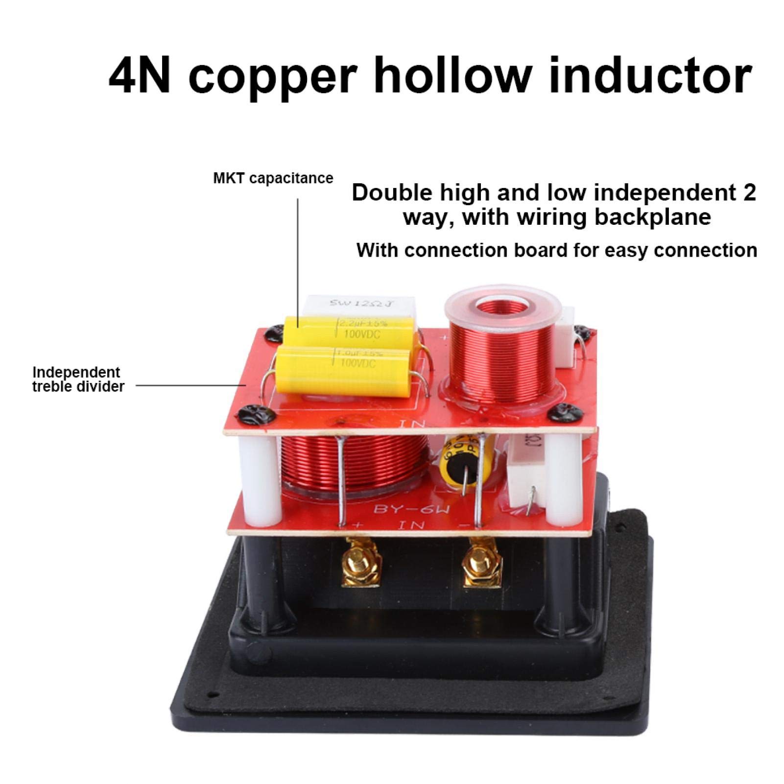 Crossover Audio 2 Vie Per Altoparlanti - Divisore Frequenze Tweeter E Woofer | Hi-Fi Casa O Auto - Foto 10