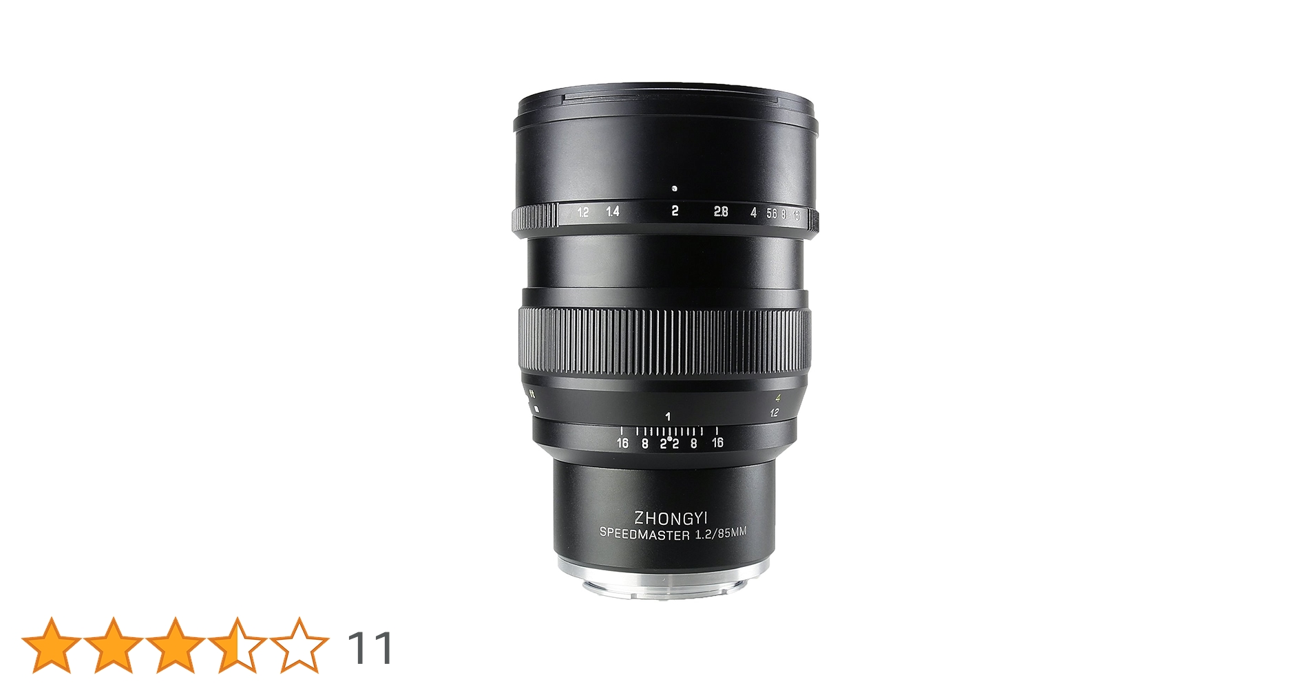 中一光学 85mm f/2 単焦点レンズ(SONY　Eマウント) Amazon.co.jp: 中一光学 (ZHONG YI OPITCS) 単焦点レンズ