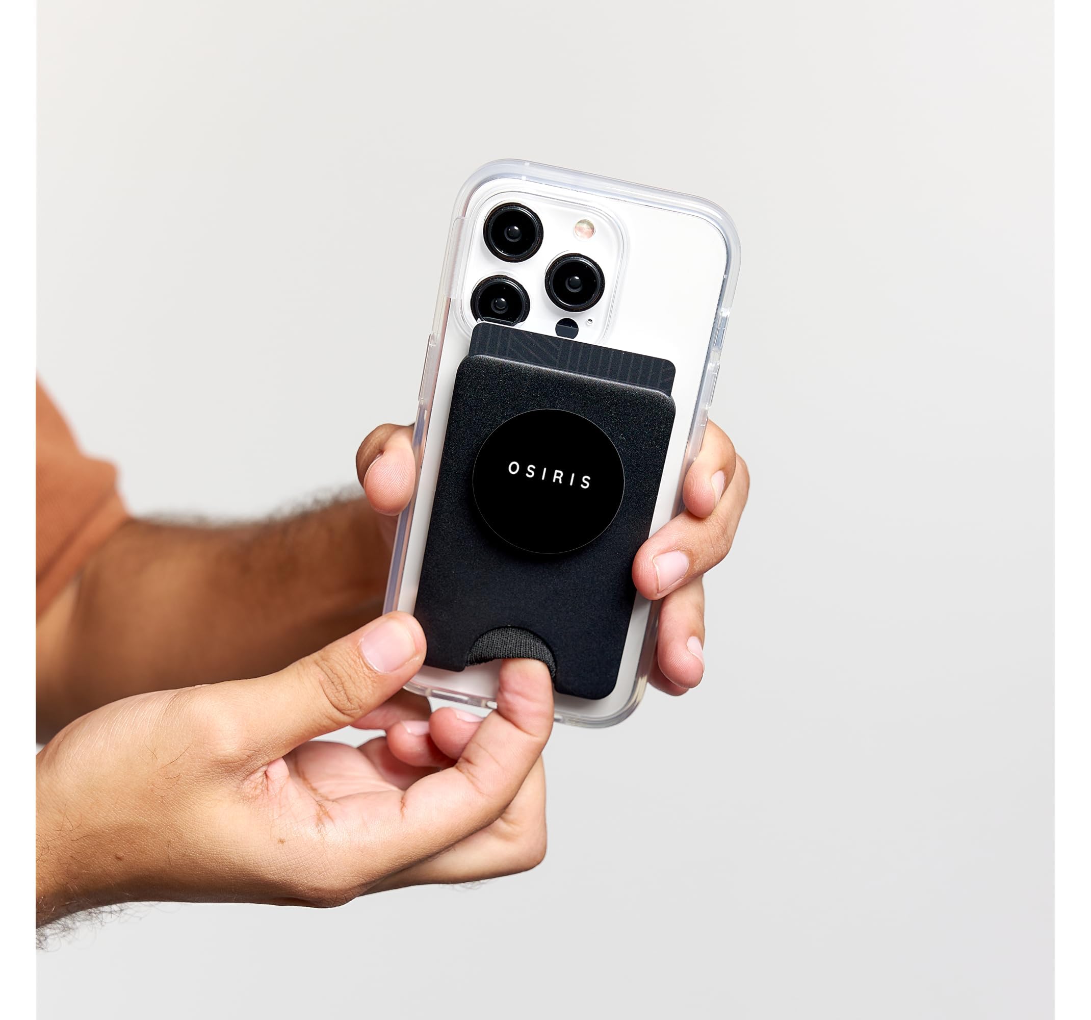 Disfraz de Osiris/Dios Egipcio clásico/Osiris PopSockets PopWallet para MagSafe