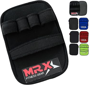 MRX Weight Lifting Grip Pads Workout Gloves for Womens | Pull up Grip Pads Weightlifting Grip Pads Neoprene Hand Grips | Eliminate Sweaty Hands Gym Gloves Body-Building Fitness for Men