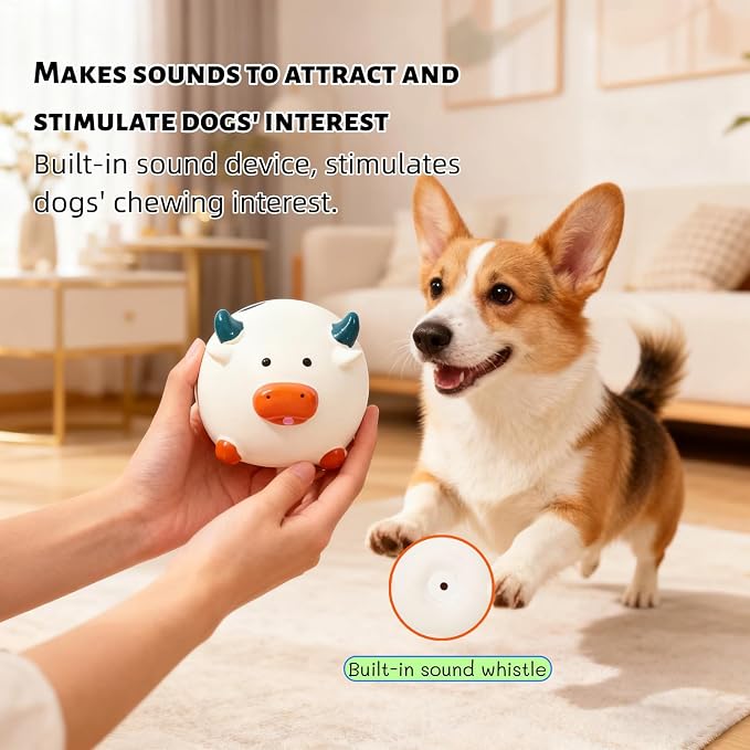 Juguetes para perros de látex con sonido, 2.8 pulgadas, divertidos y duraderos miniatura 6