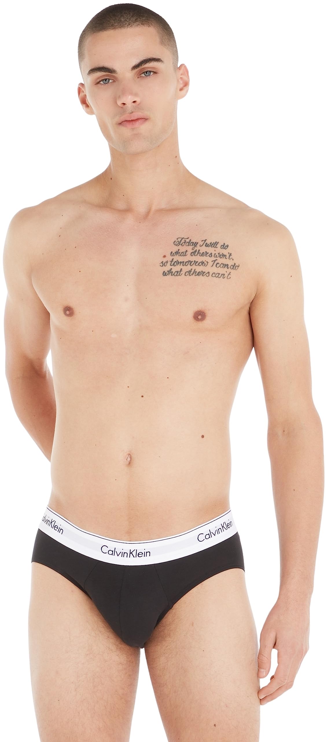 Calvin Klein Uomo Slip Hipster Confezione da 3 Cotone Elasticizzato