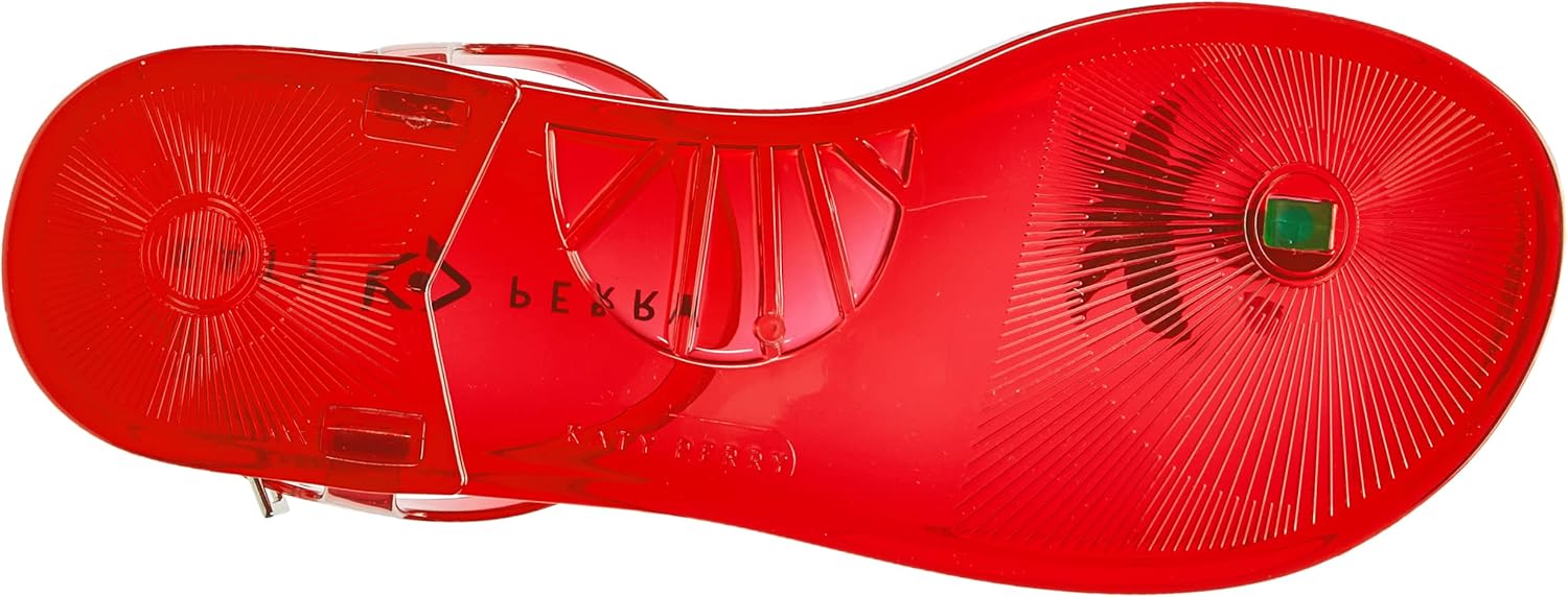 Katy Perry Women's The Geli Flat Sandal 5 Palm Tree