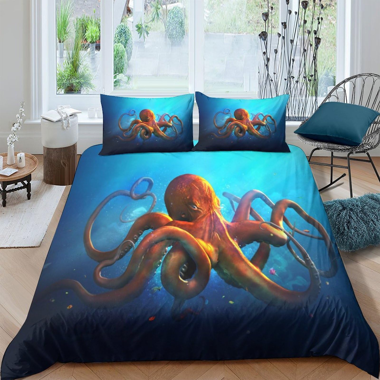 Parure de lit vie sous-marine pour transformer la chambre des enfants