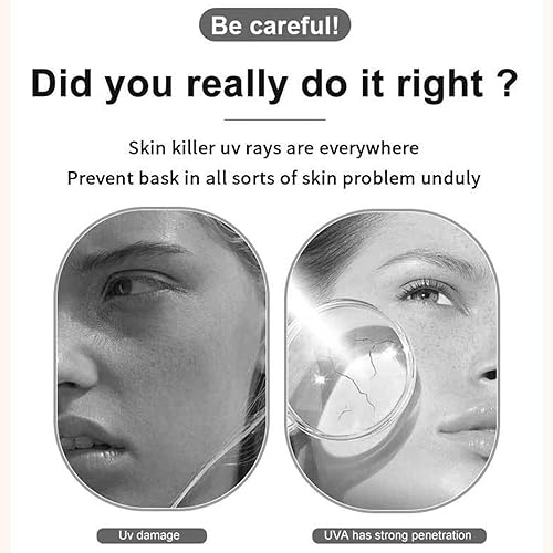 Miniatura 5 de Parche facial de golf para el sol, parche facial con protección UV, 5 pares de parches de protección solar facial, parches faciales transparentes y