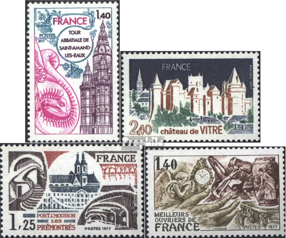 France 2054-2055,2056 (édition complète) neuf 1977 timbres spéciaux France 2054-2055,2056 (édition complète) neuf 1977 timbres spéciaux