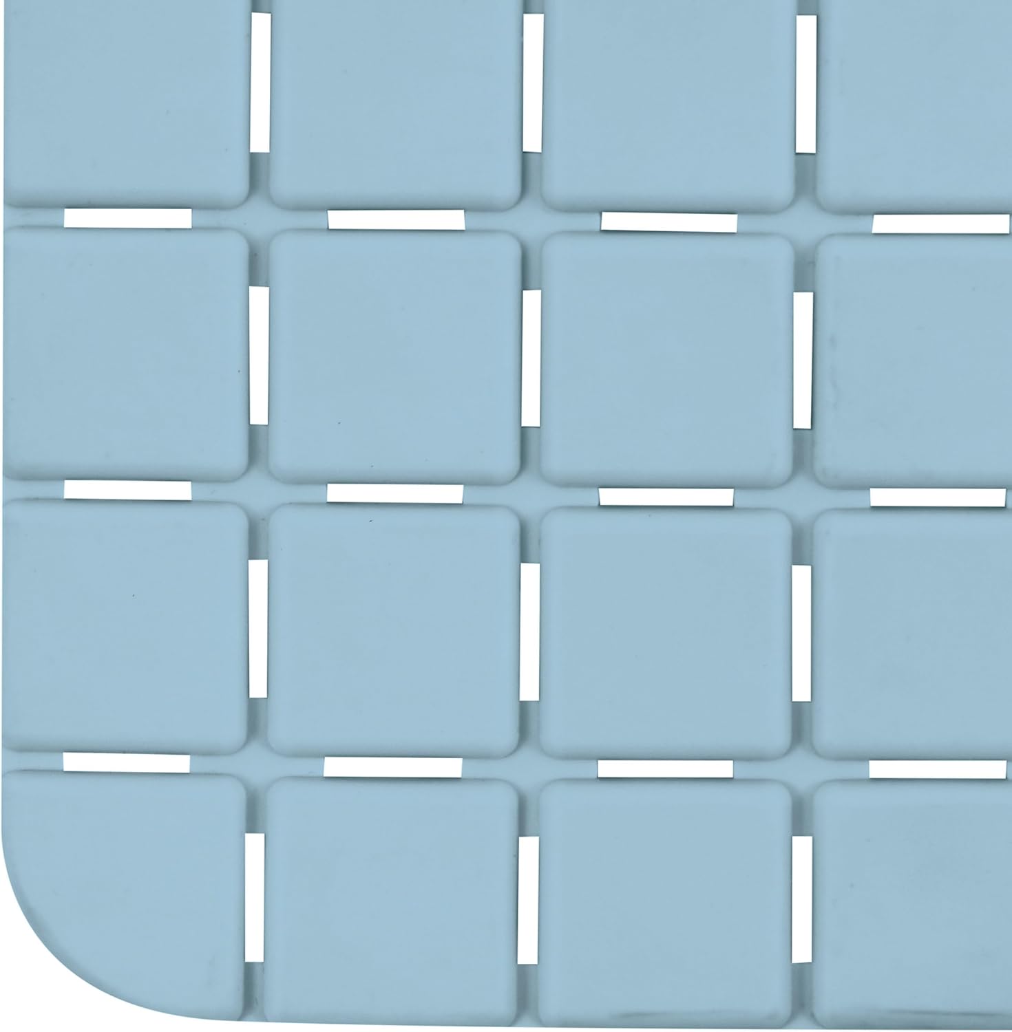 MSV Bath Mat, Light Blue, Unique Size