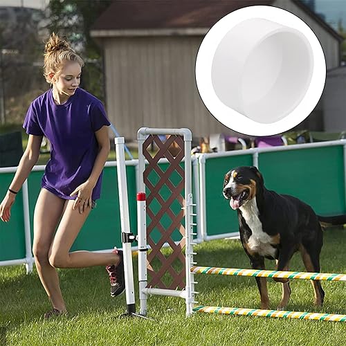 Miniatura 6 de 4" Tapón de PVC para tubo de PVC, Schedule 40, grado para muebles, adaptador de tapón de tubo de PVC de 4" para construir muebles de bricolaje