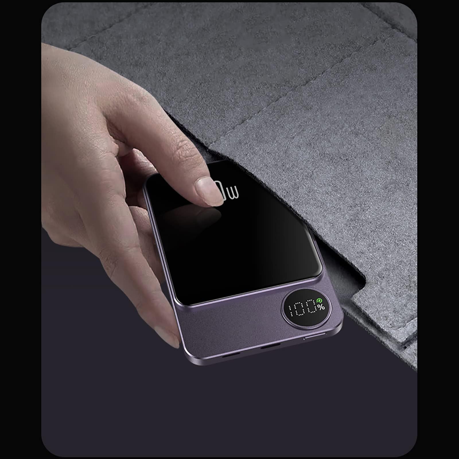 Banco De Energía De Carga Rápida Cargador Portátil Batería Externa 10000Mah PD 20W Banco De Energía De Carga Rápida para Móviles, Tabletas Y Más Externo,A