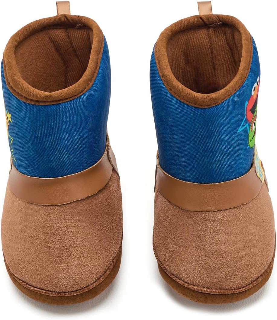 Josmo baby-boys Sesame Street Boot Slippers (Infant/Toddler)